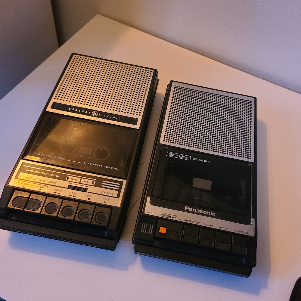 Panasonic Black Portable Cassette Players (for parts) - Picture 2 of 12